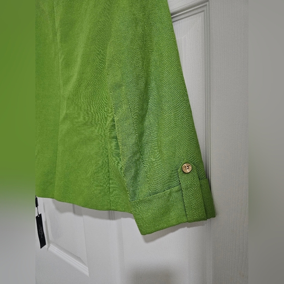 💚 Tahari Arthur S. Levine Green Blazer – NWT 💚 - Picture 12 of 13